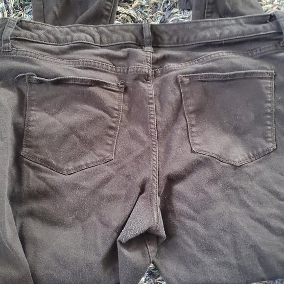 Goth Emo Grunge Black Skinny Jeans Universal Thread Plus Size Curvy Midrise Punk - Picture 7 of 8